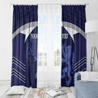 Scotland Football Custom Window Curtain 2026 Come On Scottish Dragon Thistle - Wonder Print Shop