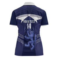 Scotland Football Custom Women Polo Shirt 2026 Come On Scottish Dragon Thistle - Wonder Print Shop