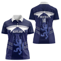 Scotland Football Custom Women Polo Shirt 2026 Come On Scottish Dragon Thistle - Wonder Print Shop