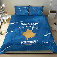 Custom Kosovo Football Bedding Set Come On Dardanet