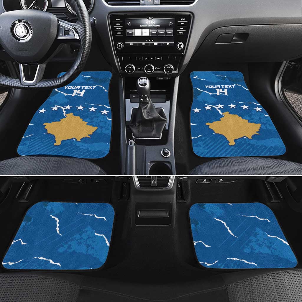 Custom Kosovo Football Car Mats Come On Dardanet