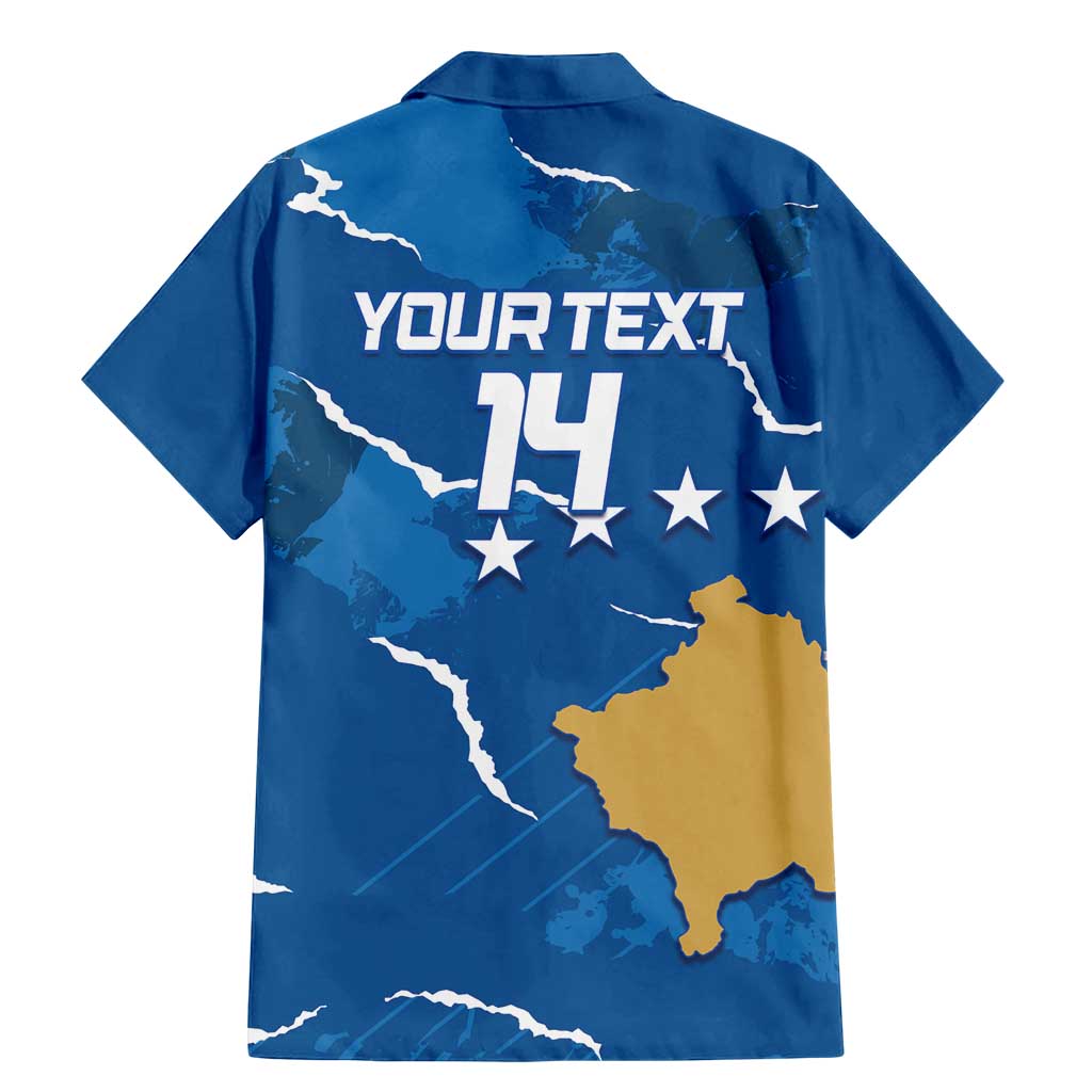 Custom Kosovo Football Family Matching Mermaid Dress and Hawaiian Shirt Come On Dardanet