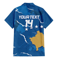 Custom Kosovo Football Family Matching Mermaid Dress and Hawaiian Shirt Come On Dardanet