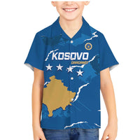 Custom Kosovo Football Family Matching Mermaid Dress and Hawaiian Shirt Come On Dardanet
