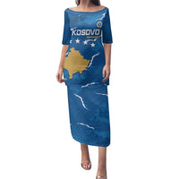 Custom Kosovo Football Family Matching Puletasi and Hawaiian Shirt Come On Dardanet