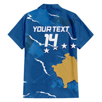 Custom Kosovo Football Hawaiian Shirt Come On Dardanet