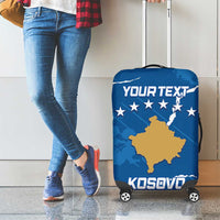 Custom Kosovo Football Luggage Cover Come On Dardanet