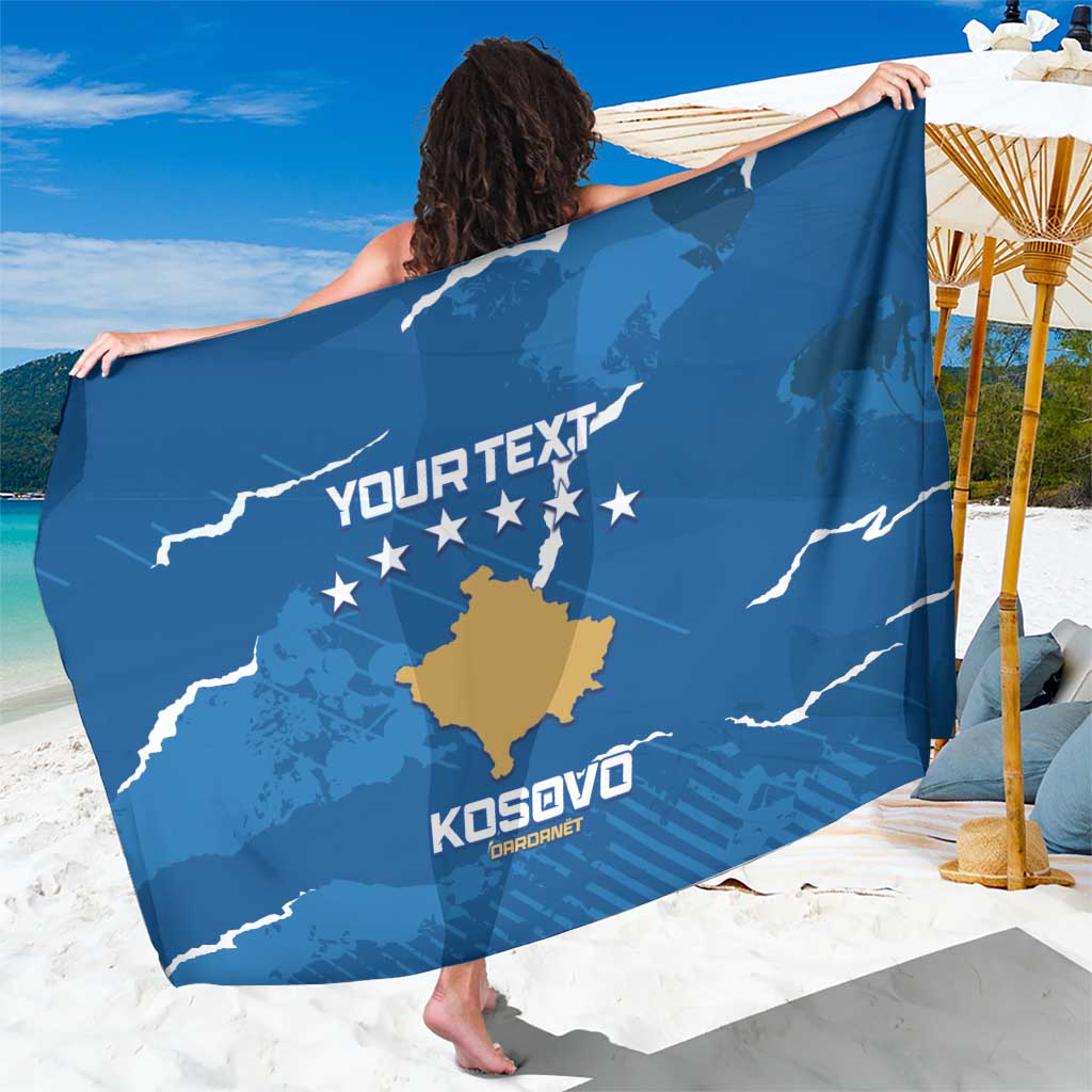 Custom Kosovo Football Sarong Come On Dardanet