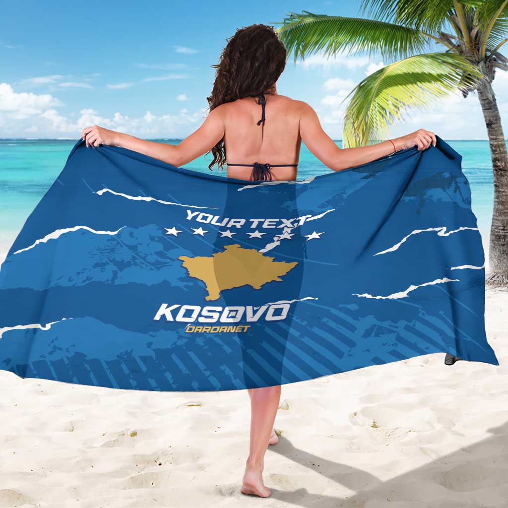 Custom Kosovo Football Sarong Come On Dardanet