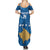 Custom Kosovo Football Summer Maxi Dress Come On Dardanet