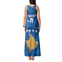 Custom Kosovo Football Tank Maxi Dress Come On Dardanet