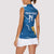 Custom Kosovo Football Women Sleeveless Polo Shirt Come On Dardanet