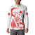 Custom Turkey Football Button Sweatshirt Turkyie Wolf With Crescent-Stars