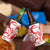 Custom Turkey Football 4 in 1 Can Cooler Tumbler Turkyie Wolf With Crescent-Stars