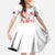Custom Turkey Football Family Matching Off Shoulder Maxi Dress and Hawaiian Shirt Turkyie Wolf With Crescent-Stars