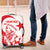 Custom Turkey Football Luggage Cover Turkyie Wolf With Crescent-Stars