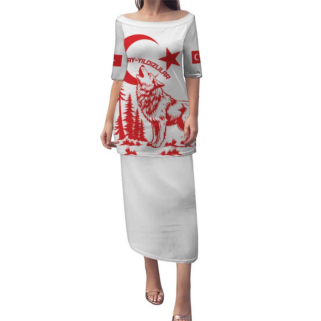 Custom Turkey Football Puletasi Turkyie Wolf With Crescent-Stars