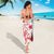 Custom Turkey Football Sarong Turkyie Wolf With Crescent-Stars