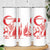 Custom Turkey Football Skinny Tumbler Turkyie Wolf With Crescent-Stars