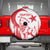 Custom Turkey Football Spare Tire Cover Turkyie Wolf With Crescent-Stars
