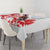 Custom Turkey Football Tablecloth Turkyie Wolf With Crescent-Stars