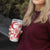Custom Turkey Football Tumbler Cup Turkyie Wolf With Crescent-Stars