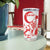 Custom Turkey Football Tumbler Cup Turkyie Wolf With Crescent-Stars