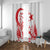 Custom Turkey Football Window Curtain Turkyie Wolf With Crescent-Stars