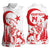 Custom Turkey Football Women Sleeveless Polo Shirt Turkyie Wolf With Crescent-Stars