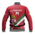 Custom Hungary Football Baseball Jacket Come On Magyarok