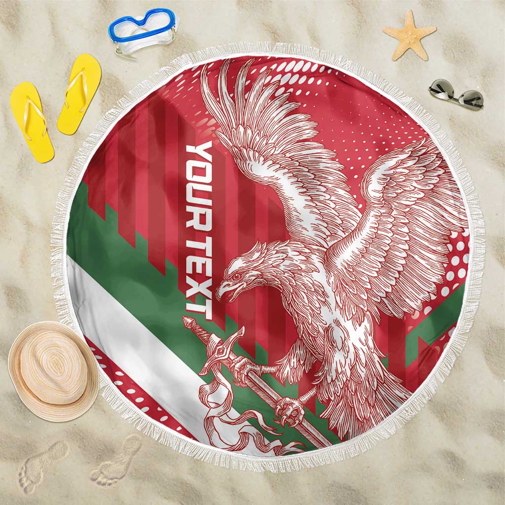 Custom Hungary Football Beach Blanket Come On Magyarok