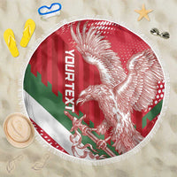 Custom Hungary Football Beach Blanket Come On Magyarok