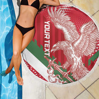 Custom Hungary Football Beach Blanket Come On Magyarok