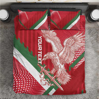 Custom Hungary Football Bedding Set Come On Magyarok