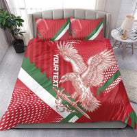 Custom Hungary Football Bedding Set Come On Magyarok