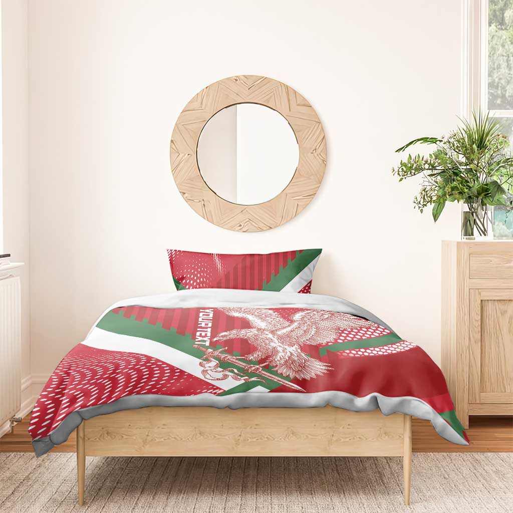 Custom Hungary Football Bedding Set Come On Magyarok