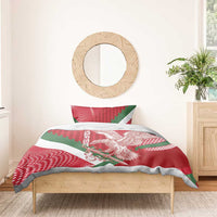 Custom Hungary Football Bedding Set Come On Magyarok