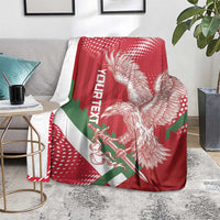 Custom Hungary Football Blanket Come On Magyarok