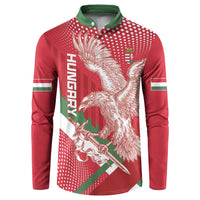 Custom Hungary Football Button Sweatshirt Come On Magyarok