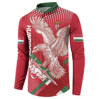 Custom Hungary Football Button Sweatshirt Come On Magyarok