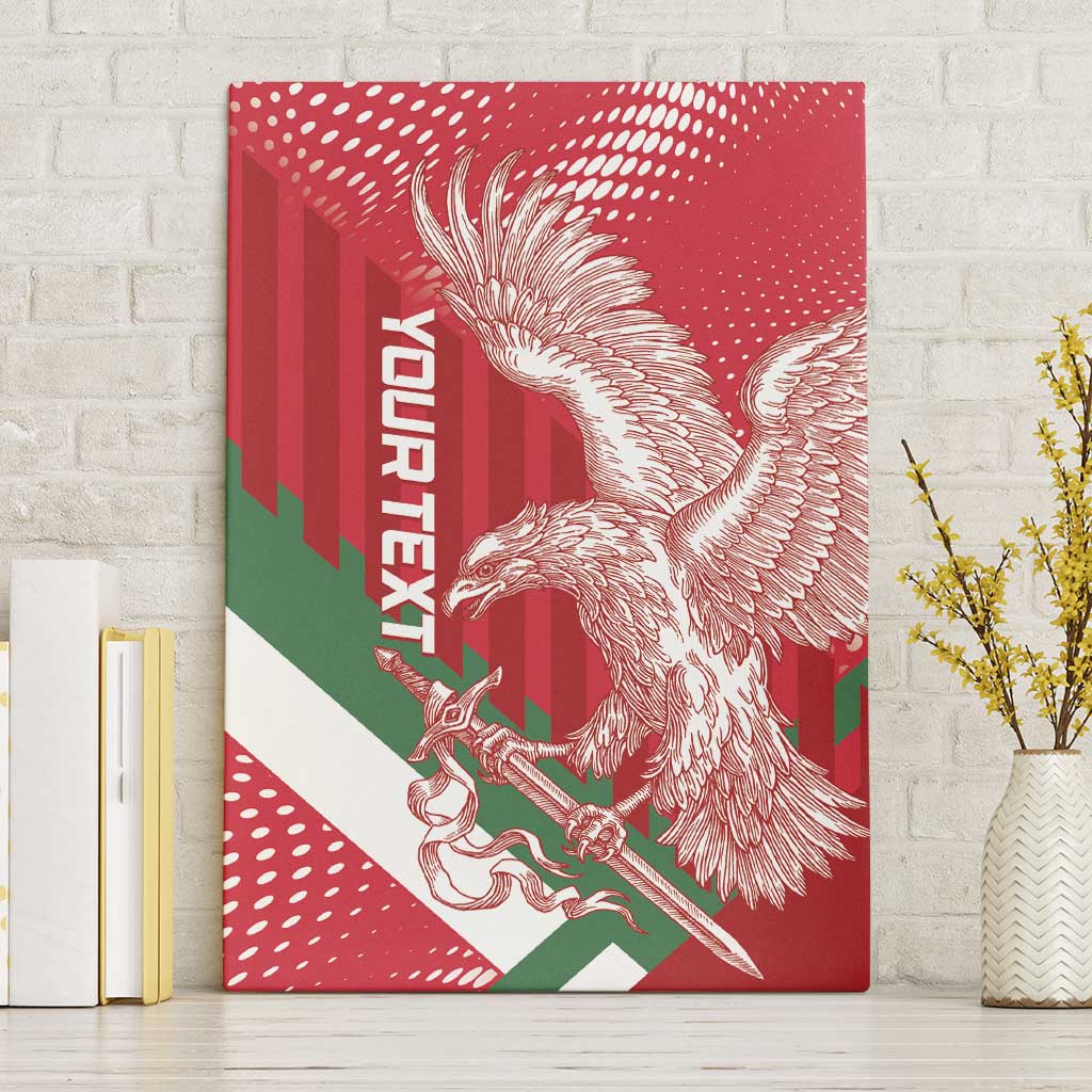 Custom Hungary Football Canvas Wall Art Come On Magyarok