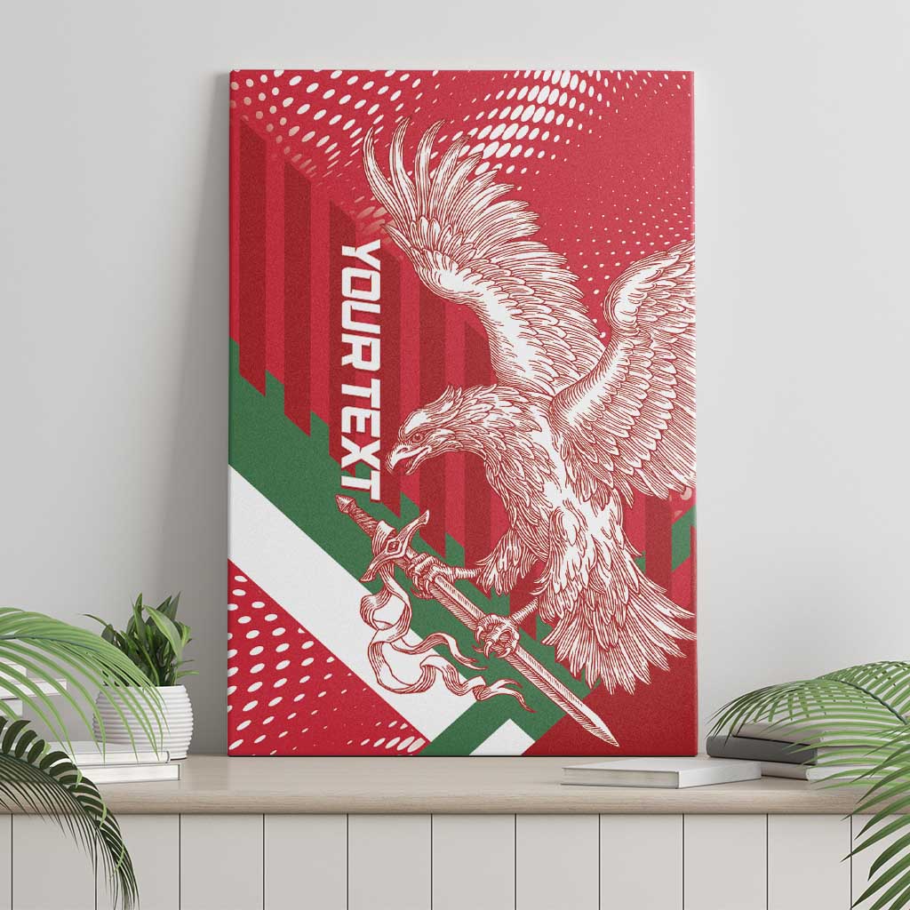 Custom Hungary Football Canvas Wall Art Come On Magyarok