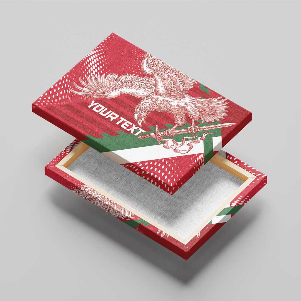 Custom Hungary Football Canvas Wall Art Come On Magyarok