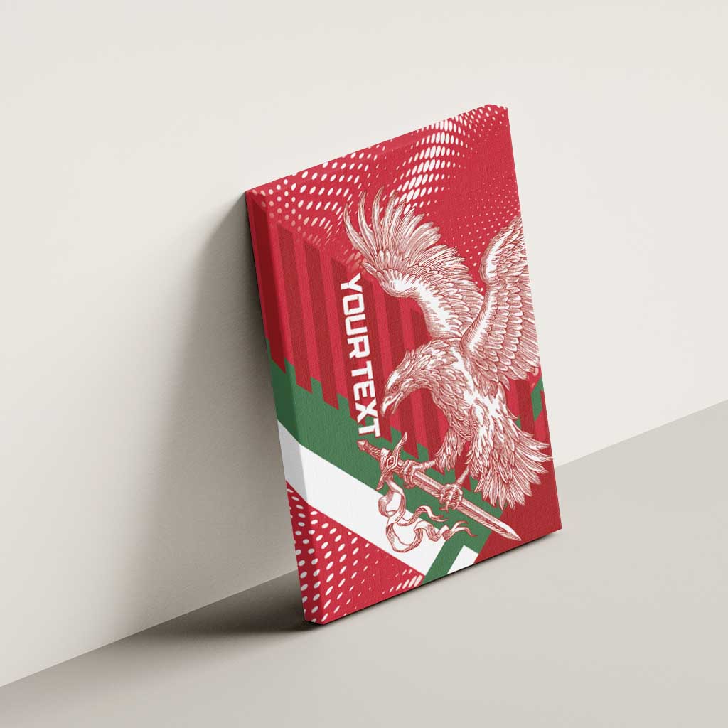 Custom Hungary Football Canvas Wall Art Come On Magyarok