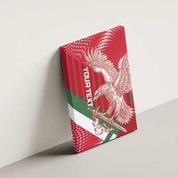 Custom Hungary Football Canvas Wall Art Come On Magyarok