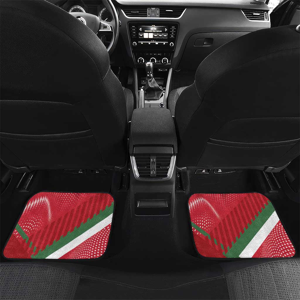 Custom Hungary Football Car Mats Come On Magyarok