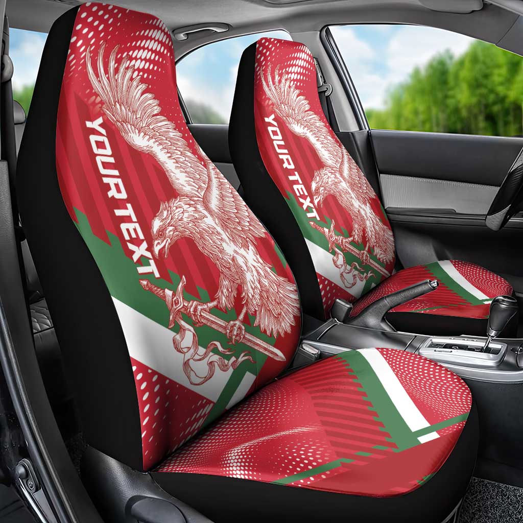 Custom Hungary Football Car Seat Cover Come On Magyarok