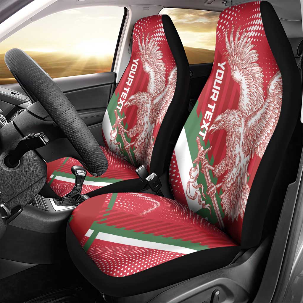 Custom Hungary Football Car Seat Cover Come On Magyarok