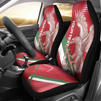 Custom Hungary Football Car Seat Cover Come On Magyarok
