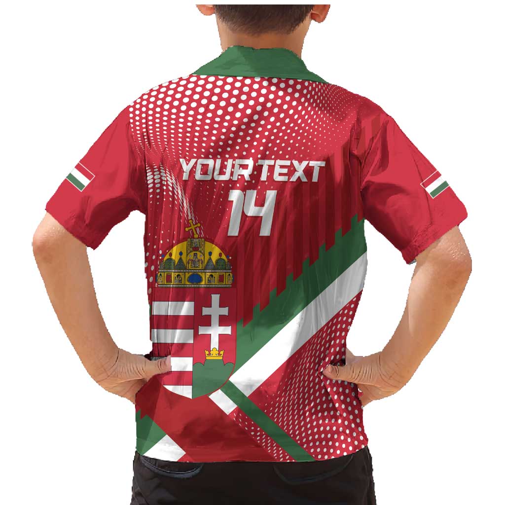 Custom Hungary Football Family Matching Mermaid Dress and Hawaiian Shirt Come On Magyarok